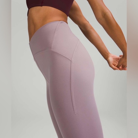 LULULEMON SIZE 10 INSTILL H/R 25”/ violet verbena - Picture 6 of 12